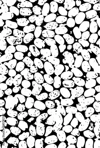 Obraz Solid black background for design and content