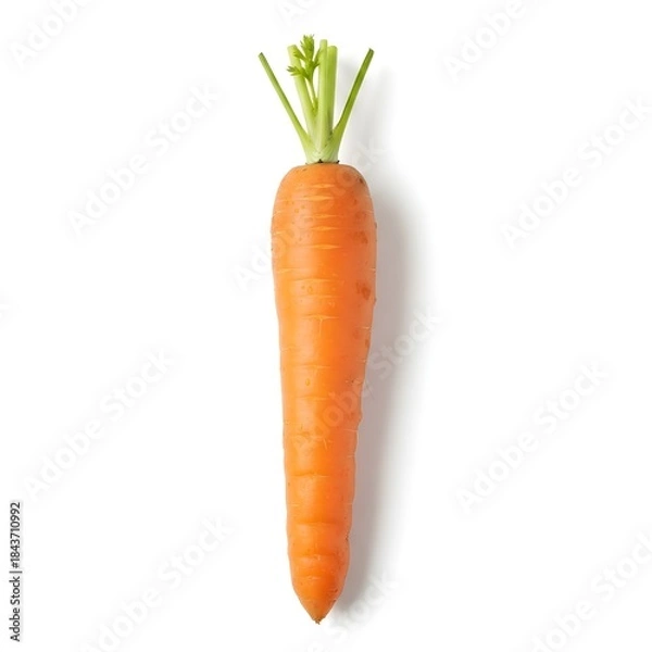 Obraz carrot isolated on white