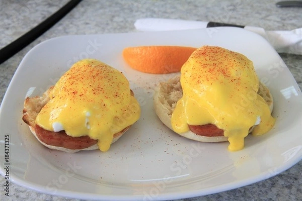 Fototapeta ポーチドエッグ