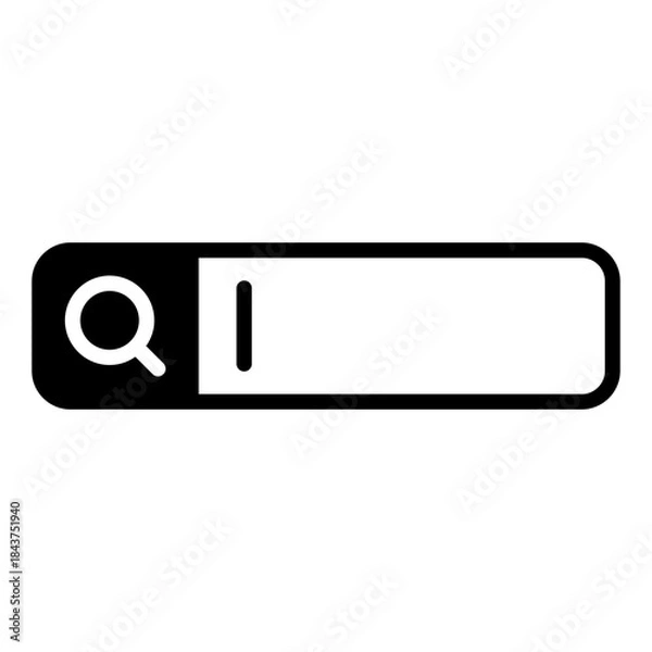 Fototapeta Search icon dualtone