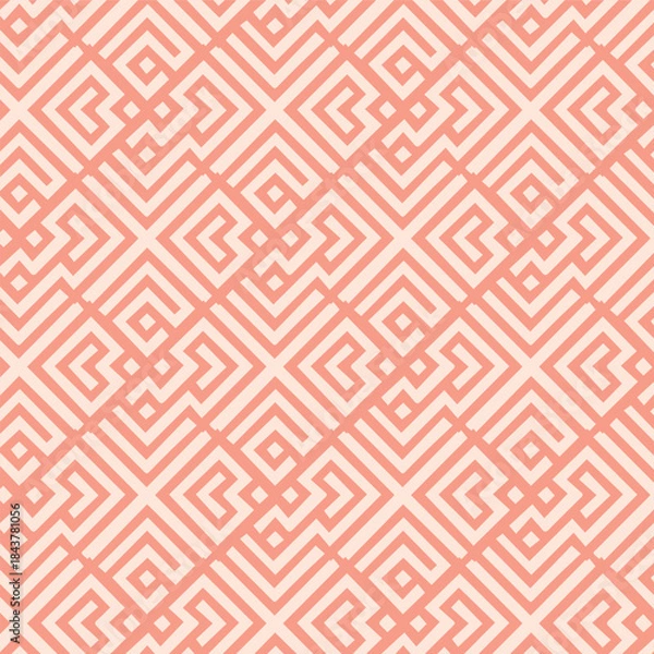 Obraz Unique abstract seamless pattern design, geometric background