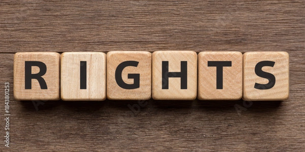 Fototapeta Advocating personal rights global context conceptual image social issues empowerment rights