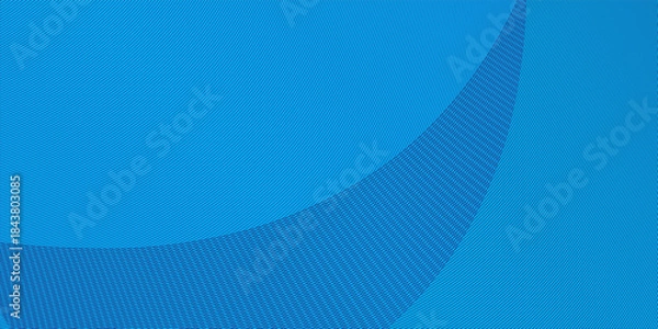 Obraz Blue wave line pattern abstract background for backdrop or fabric style