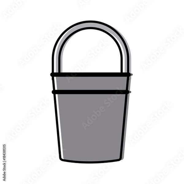 Fototapeta empty ice bucket