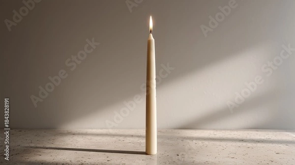 Obraz candle in the dark