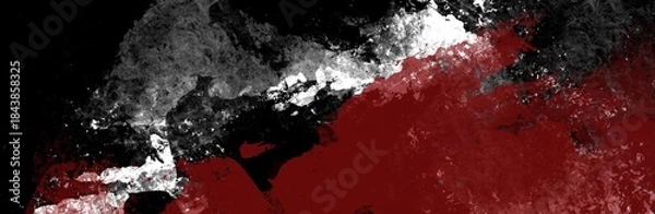 Obraz 赤と黒のかっこいい背景