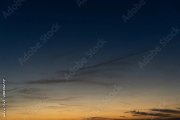 Fototapeta clouds in the sky