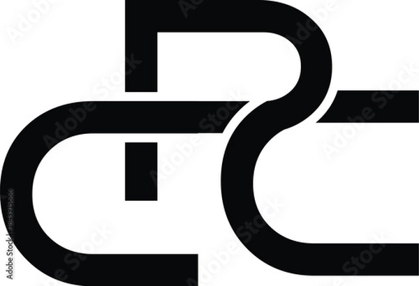 Obraz Vector CPC minimalist logo