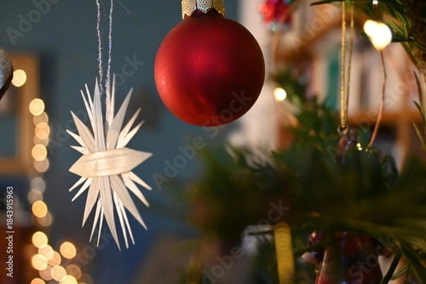 Obraz Weihnachtsbaumschmuck