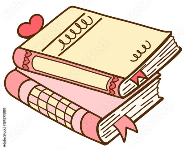 Obraz book with bookmark