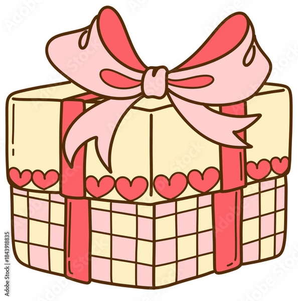 Obraz Heart and gift