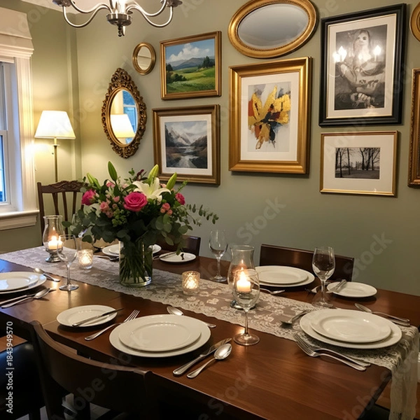 Obraz dinner table 