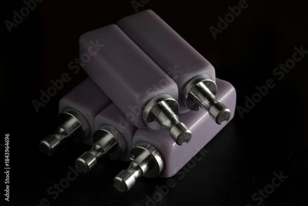 Fototapeta Lithium disilicate block - denture crown material