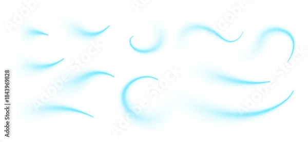 Obraz Ice swirl elements