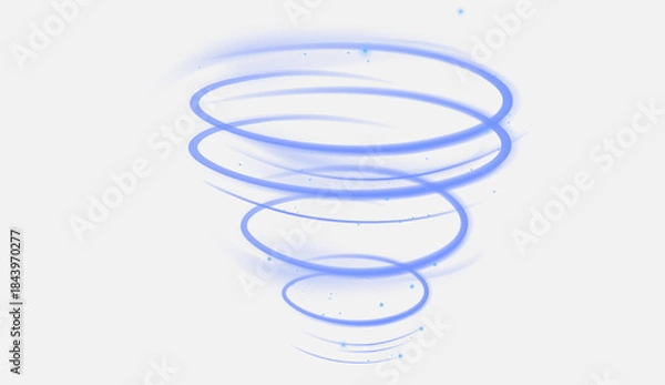 Fototapeta Ice swirl elements