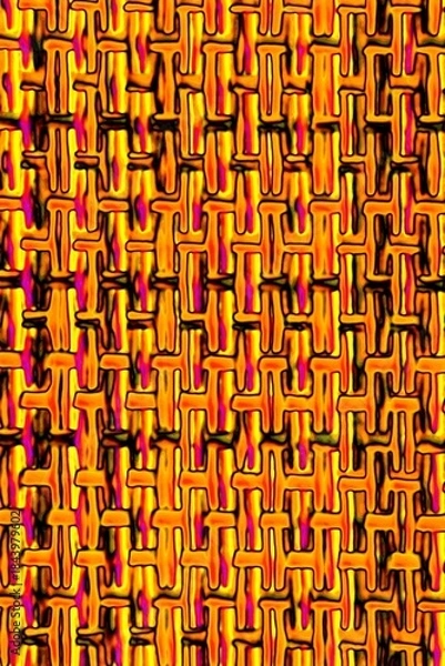 Obraz Glitch art cyberpunk background texture