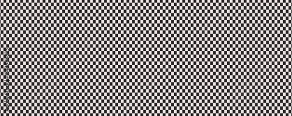 Obraz Black and white checkered pattern, Checkerboard seamless pattern
