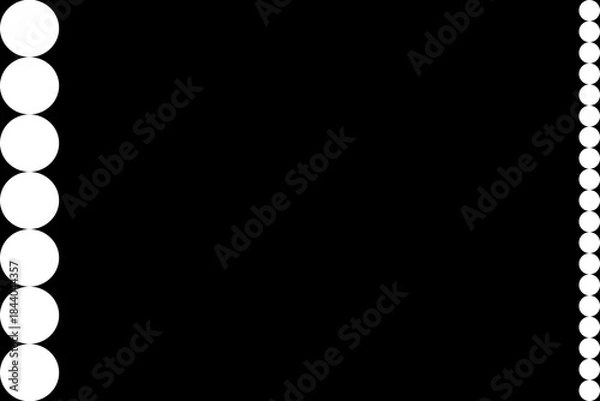 Fototapeta Simple Background Frame, Unique Background, Black and White Color, Black Background, Unique Background Design