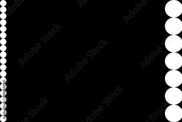 Fototapeta Simple Background Frame, Unique Background, Black and White, Black Background, Unique Colors Background Design