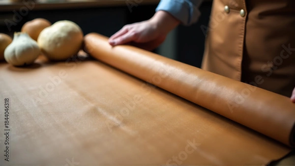 Obraz Plant-Based Leather Manufacturing