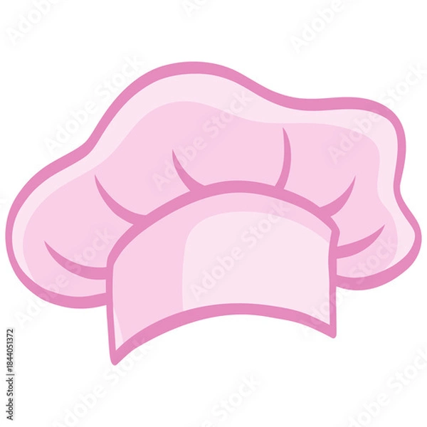 Obraz Pink Chef Hat Cap Headwear Illustration