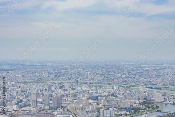 Obraz 	東京スカイツリーから見える景色