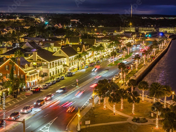 Obraz St. Augustine Night of Lights