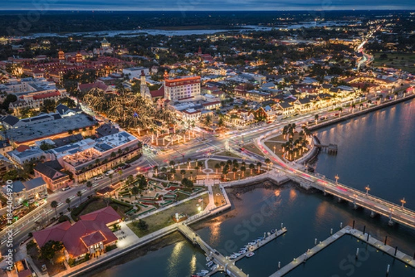 Obraz St. Augustine Night of Lights