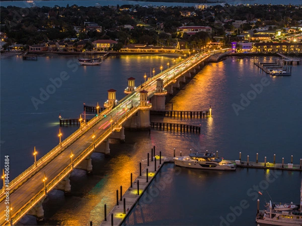 Obraz St. Augustine Night of Lights