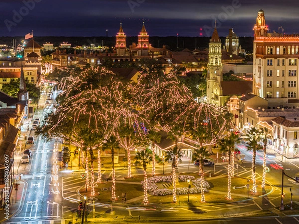 Obraz St. Augustine Night of Lights