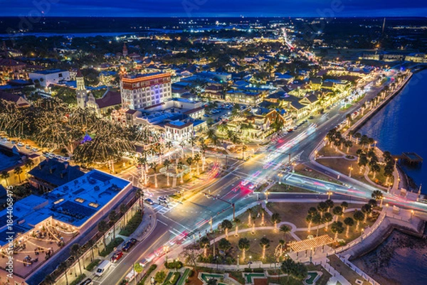 Obraz St. Augustine Night of Lights