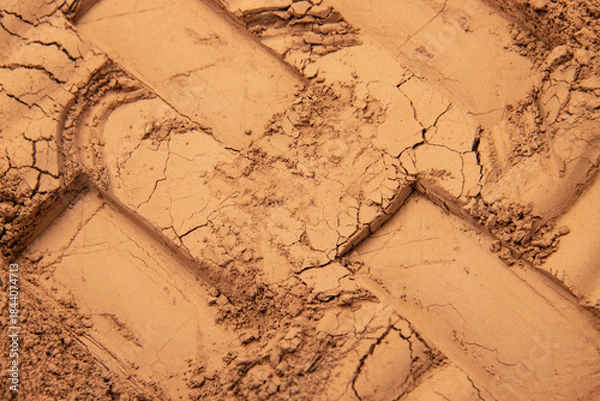 Obraz old rusty metal texture