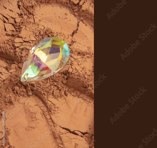 Obraz the sun in the desert