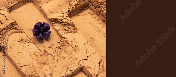 Obraz Soil, clay, sand, shape