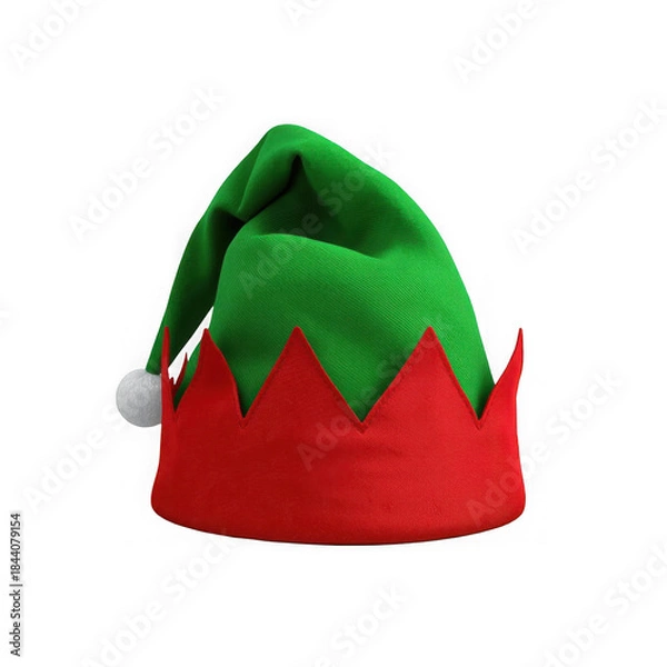 Obraz santa claus hat isolated