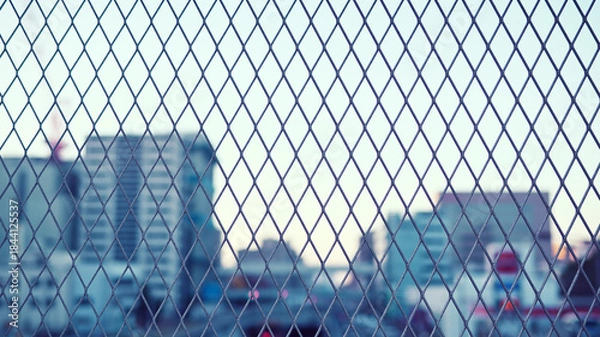 Obraz 金網フェンス