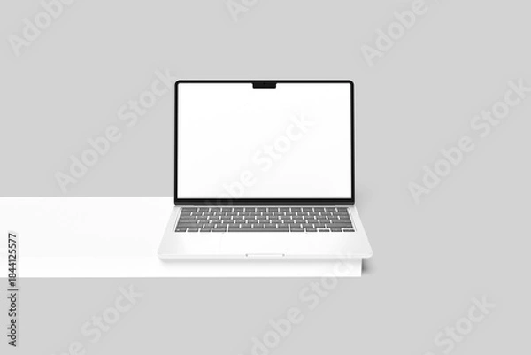 Obraz Blank Screen Laptop Mockup 