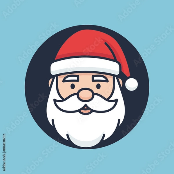 Obraz santa clause vector