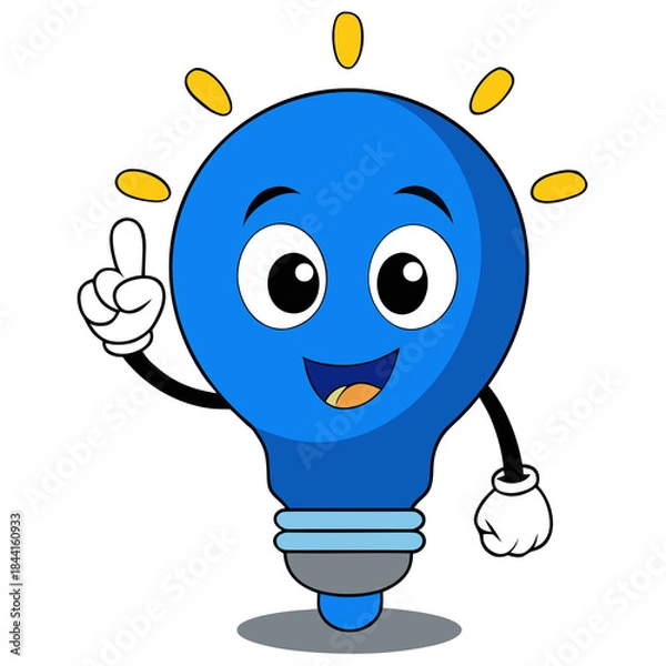 Obraz light bulb idea