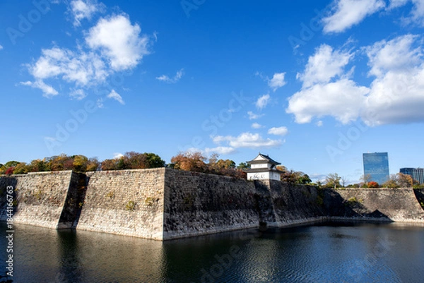 Obraz Osaka castle.