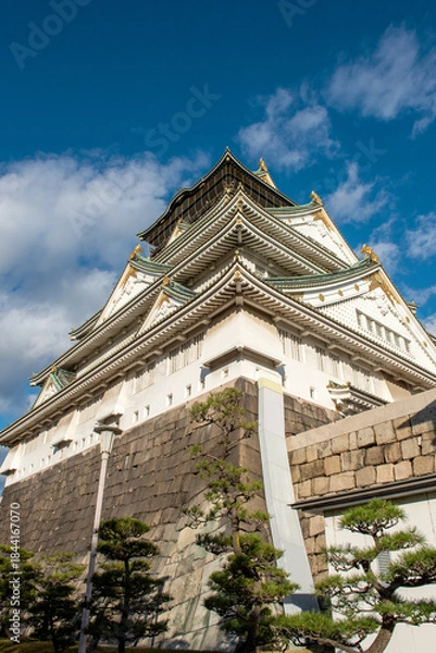 Obraz Osaka castle.