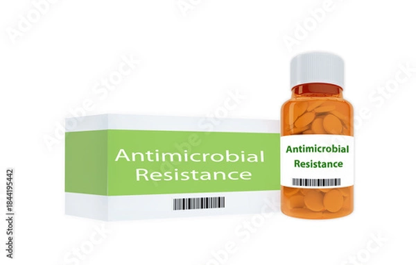 Fototapeta Antimicrobial Resistance concept