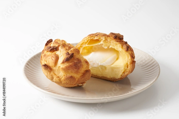 Obraz シュー・ア・ラ・クレーム　フランス菓子のイメージ