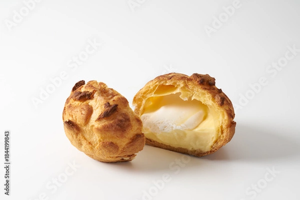 Obraz シュー・ア・ラ・クレーム　フランス菓子のイメージ