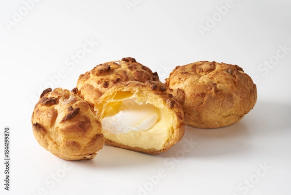 Obraz シュー・ア・ラ・クレーム　フランス菓子のイメージ