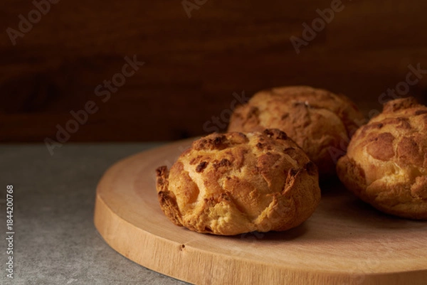 Obraz シュー・ア・ラ・クレーム　フランス菓子のイメージ