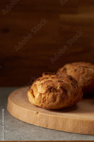 Obraz シュー・ア・ラ・クレーム　フランス菓子のイメージ