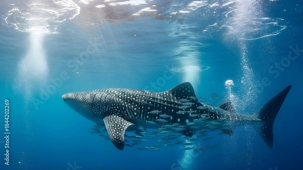 Obraz shark in the sea