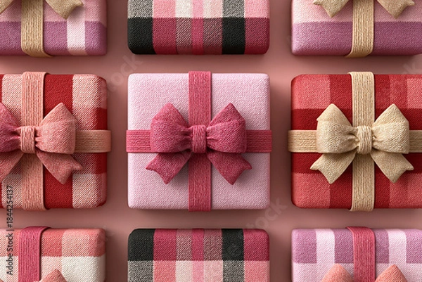 Obraz カラフルなプレゼントボックス