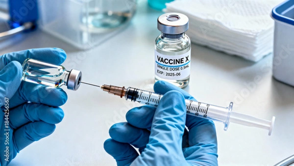 Obraz syringe and needle